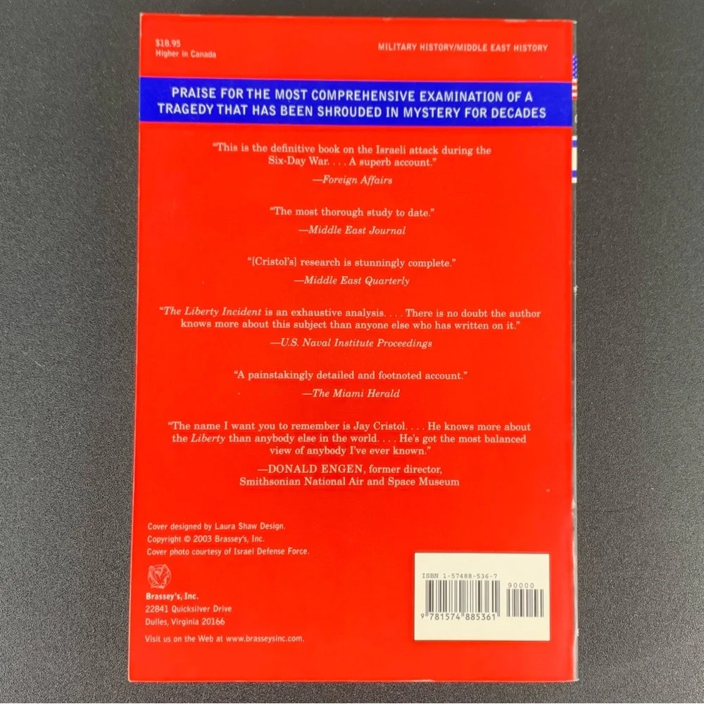 The Liberty Incident by A. Jay Cristol. 2002.